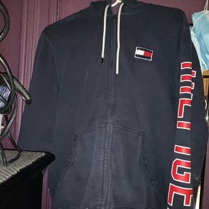 Tommy Hilfiger zip up hoodie Size Small